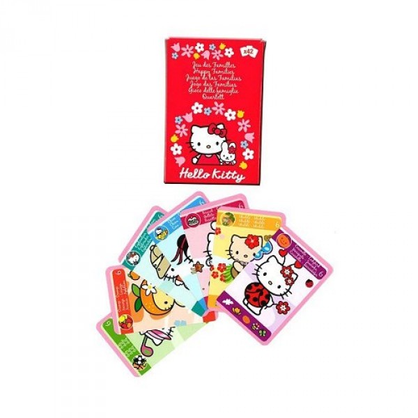 Jeu de 7 familles Hello Kitty - FranceCartes-402526