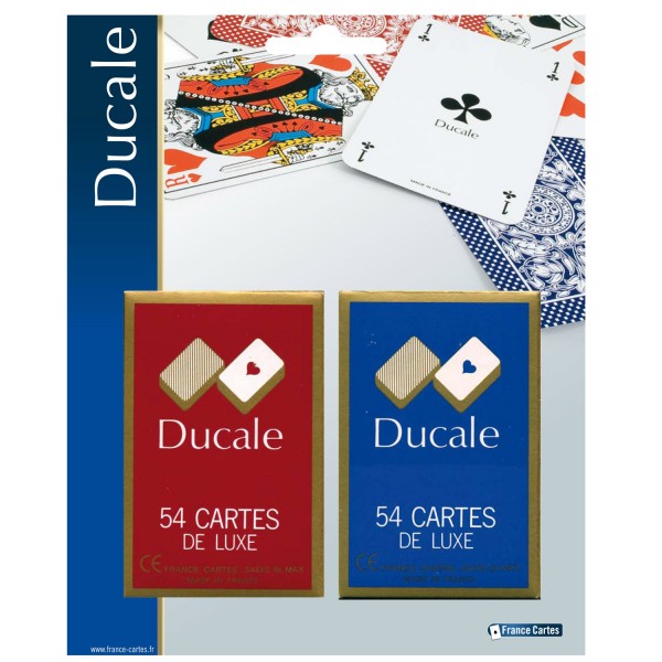 Set 2 jeux de 54 cartes - FranceCartes-404643