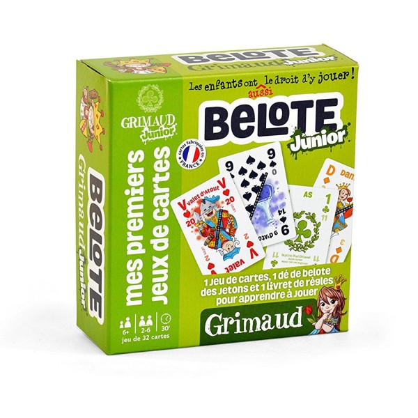 Jeu de cartes Junior : Belote - FranceCartes-410710