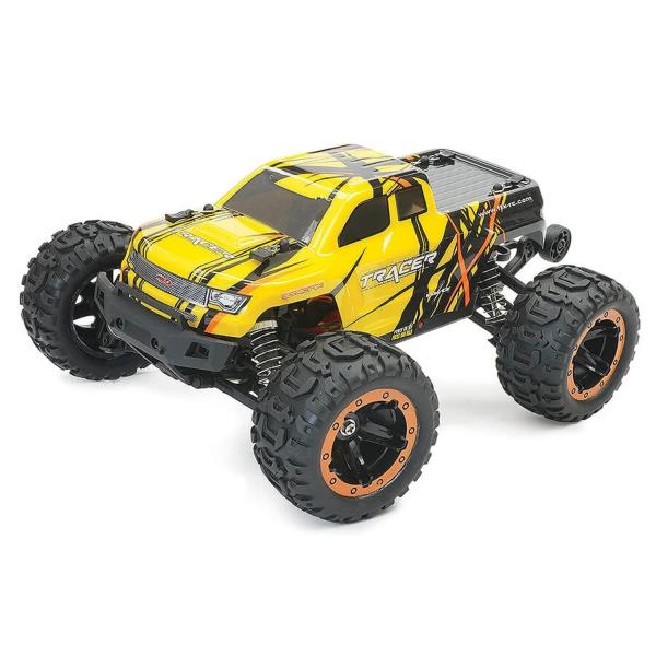 Tracer RTR 1/16 4WD Brushless Monster Truck - Jaune - CML-FTX5596Y