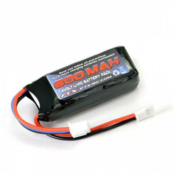 FTX Outback Mini X 2.0 7.4V 600Mah 2S Lipo Battery - FTX9371