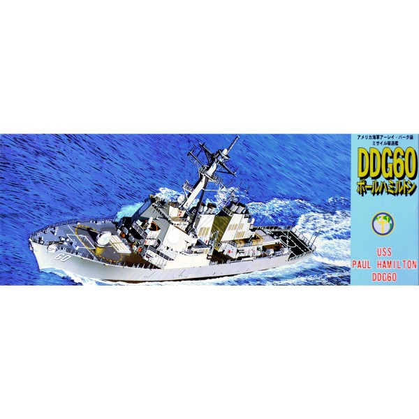 Maquette bateau : Destroyer USS Paul Hamilton DDG60 - Fujimi-40066