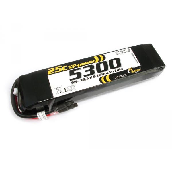 Batterie Li-Po 18,5V 5300mAh XP 25C FullyMax - MRC-SAF07056