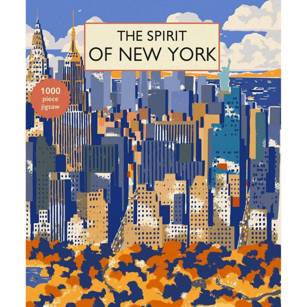 Puzzle 1000 pièces : L'Esprit de New York - Galison-48234