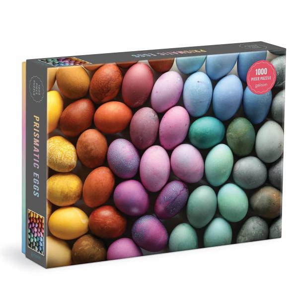 Puzzle 1000 pièces : Oeufs colorés - Galison-78155