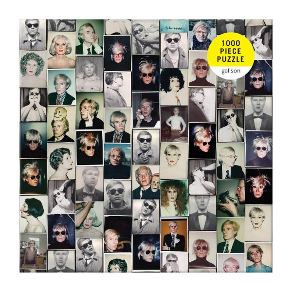 Puzzle 1000 pièces : Selfies, Andy Warhol - Galison-36312