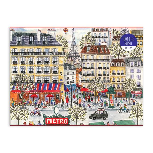 Puzzle 1000 pièces : Paris, Michael Storrings - Galison-34894