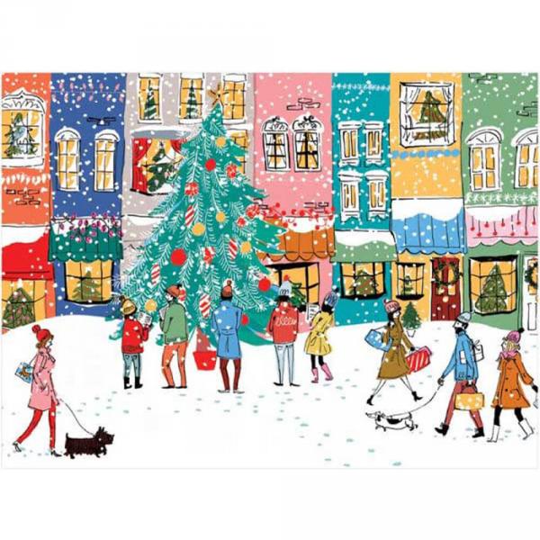 Puzzle 1000 pièces : Chanteurs de Noël - Galison-35685