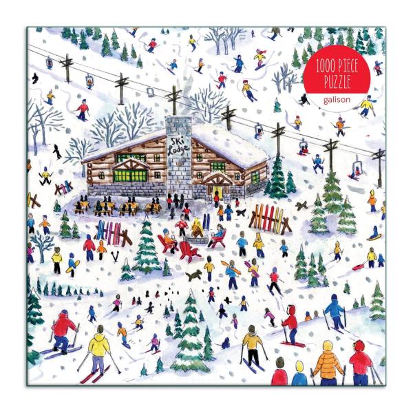 Puzzle 1000 pièces :  Apres Ski, Michael Storrings - Galison-36200