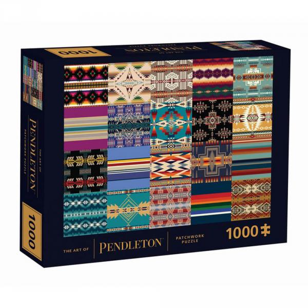 Puzzle 1000 pièces : L'art du patchwork de Pendleton - Galison-21146