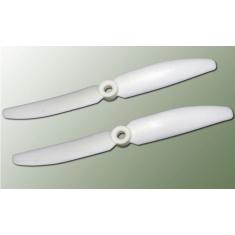 Hélice Gemfan Slow Fly propulsive blanc - 5 x 3 (2 pcs)
