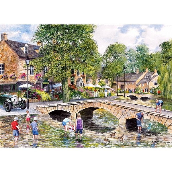 1000 pieces Jigsaw Puzzle - Bourton-on-the-Water, Gloucestershire - Gibsons-G6072