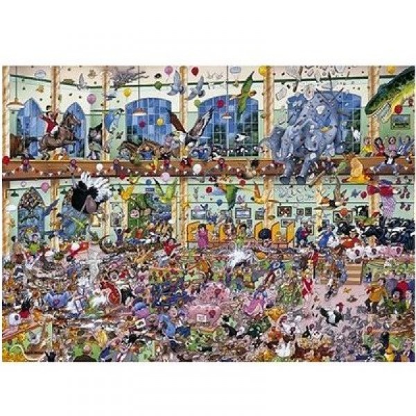 1000 pieces puzzle: I love animals - Gibsons-G514