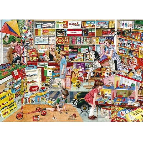 Puzzle 1000 pièces - Le meilleur magasin de la ville - Gibsons-G6087