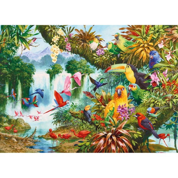 Puzzle 1000 pièces : Amis exotiques - Gibsons-G6167