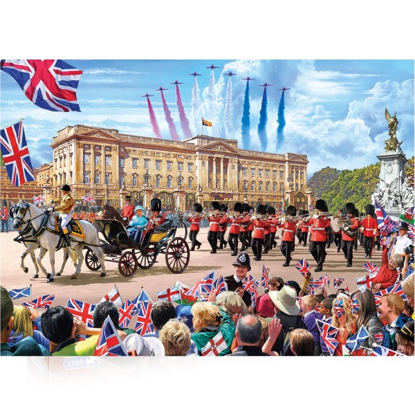 Puzzle 1000 pièces : Buckingham Palace - Gibsons-G7065