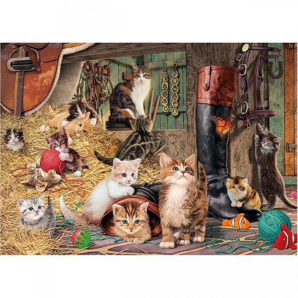 Puzzle 1000 pièces : Gang de chatons - Gibsons-G7047