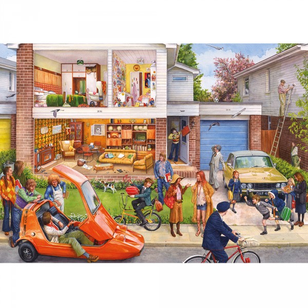 Puzzle 1000 pièces : Memory Lane : Our House 1970s - Gibsons-G7072