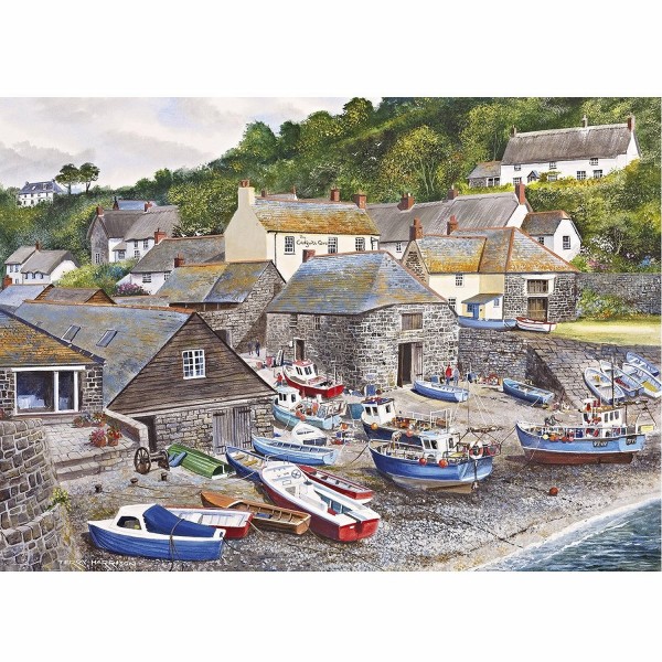Puzzle 1000 pièces : Port de Cadgwith Cove - Gibsons-G6104