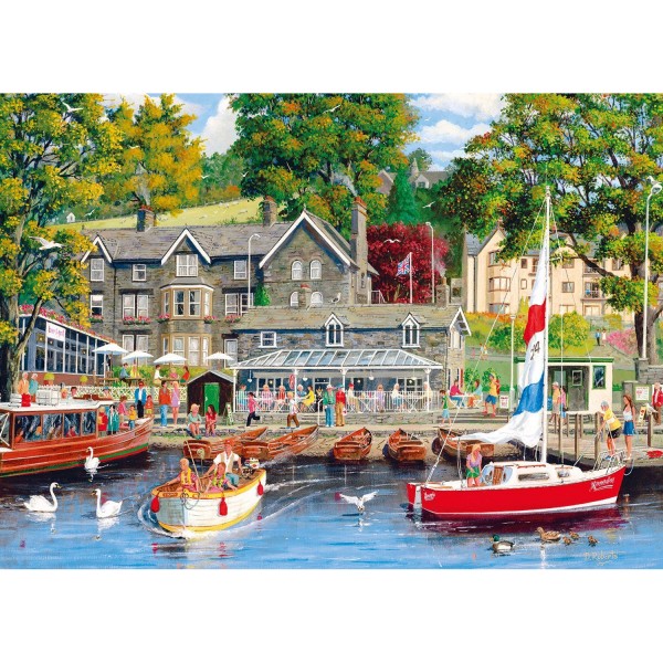 1000 Teile Puzzle: Ambleside im Sommer - Gibsons-G6208