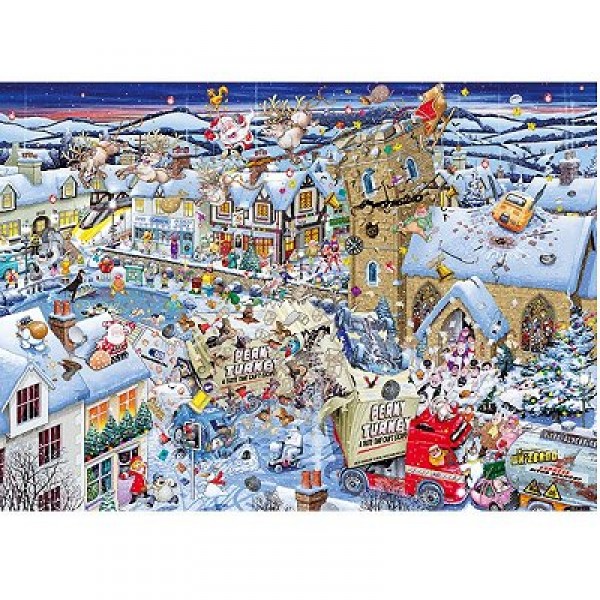 Puzzle 1000 pièces - J'aime Noël - Gibsons-G7013