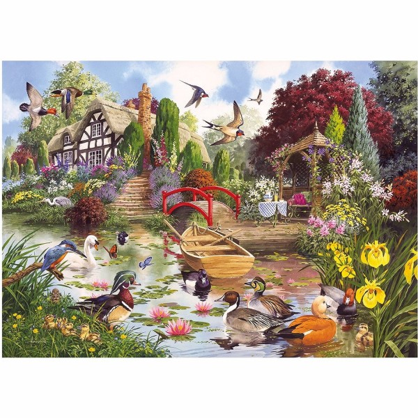 Puzzle 1000 pièces - Le jardin enchanté - Gibsons-G6068