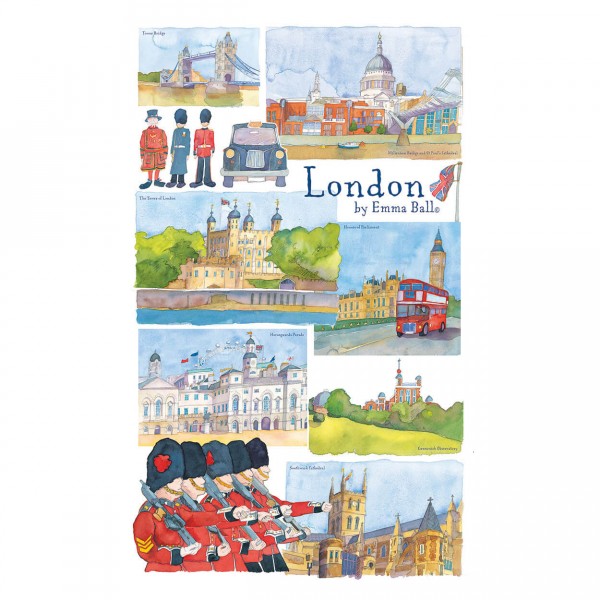 Puzzle 250 pièces : Emma Ball : Londres - Gibsons-G2516