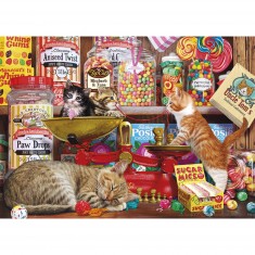 1000 pieces puzzle: Paw Drops and sugar Mice