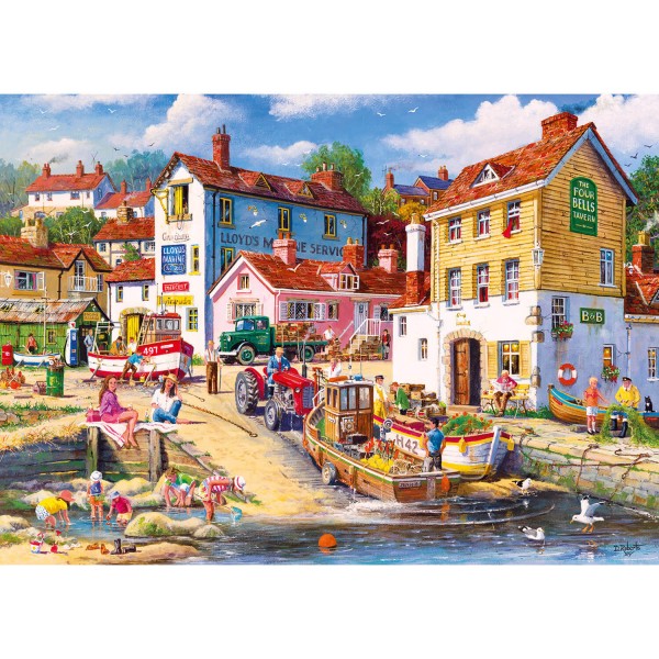 1000 pieces puzzle: The four bells - Gibsons-G6247