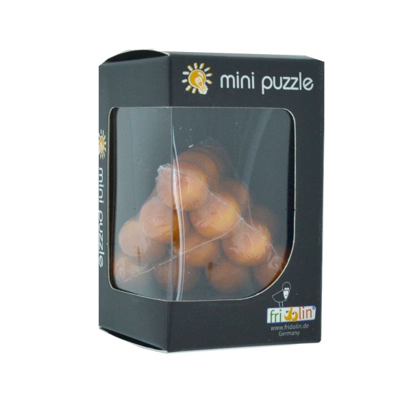 Casse-tête en bois Mini puzzle : Orange - Gigamic-17593