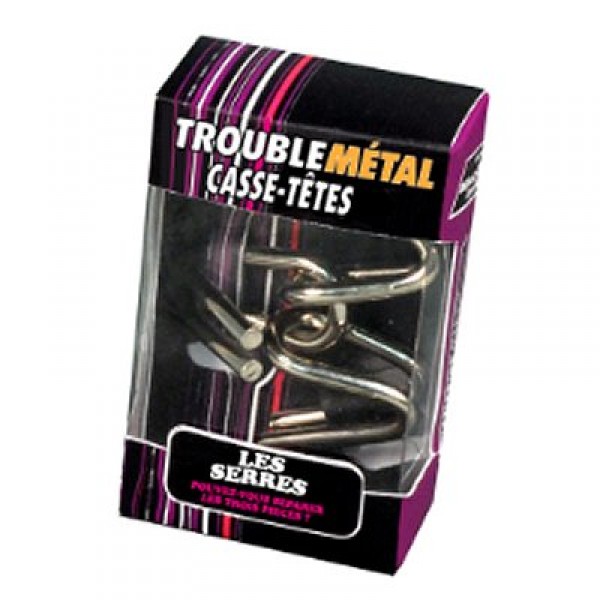 Casse-tête en métal Trouble Métal : Les serres - Gigamic-PPM3