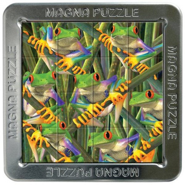 Puzzle 3D 16 pièces : Magna Puzzle : Grenouilles - Gigamic-CWM2-CWMGR-21225