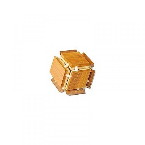 Casse-tête en bois Bamboo : Cube - Gigamic-FDBCU
