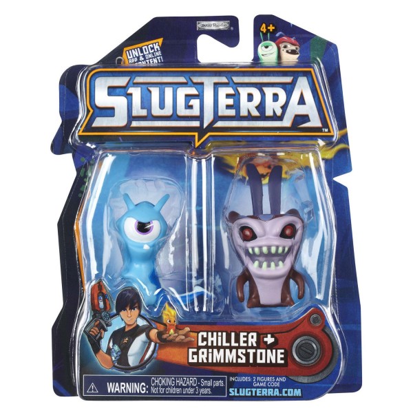 Figurines Slugterra : Chiller et Grimmstone - Giochi-8028-8