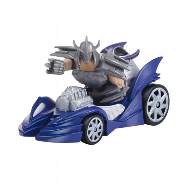 Figurine + Véhicule Tortues Ninja T-Machines : Shredder in Shreddermobile - Giochi-6751-2