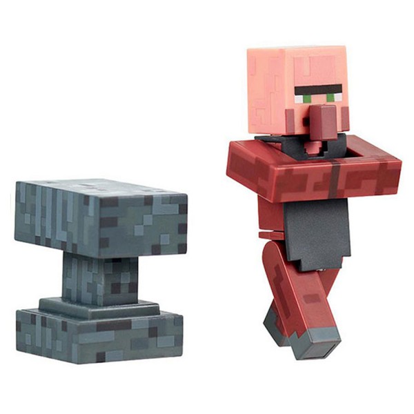 Figurine articulée Minecraft : Villageois Blacksmith - Giochi-2428-3