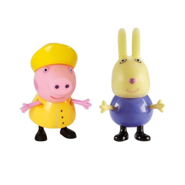 Figurines Peppa et Richard le lapin - Giochi-4905-6