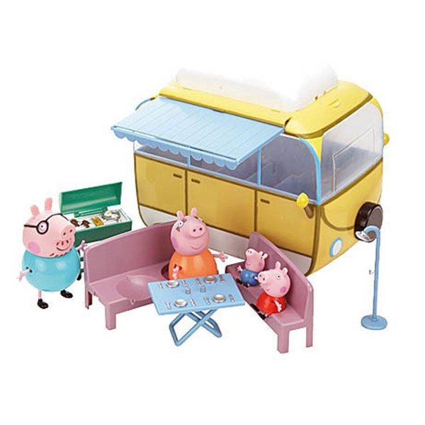 Figurines Peppa Pig : Le camping-car - Giochi-4901