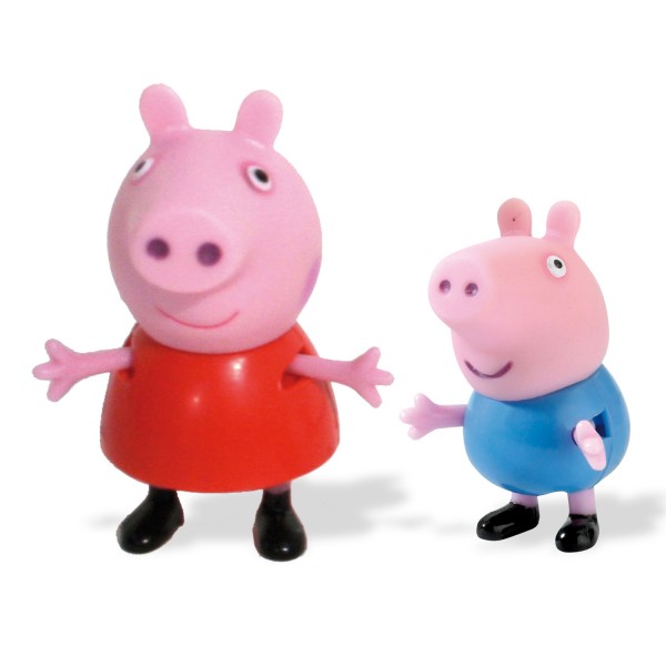 Figurines Peppa Pig : Peppa et Georges - Giochi-4965-3