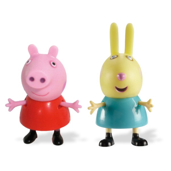 Figurines Peppa Pig : Peppa et Rebecca lapin - Giochi-4965-5