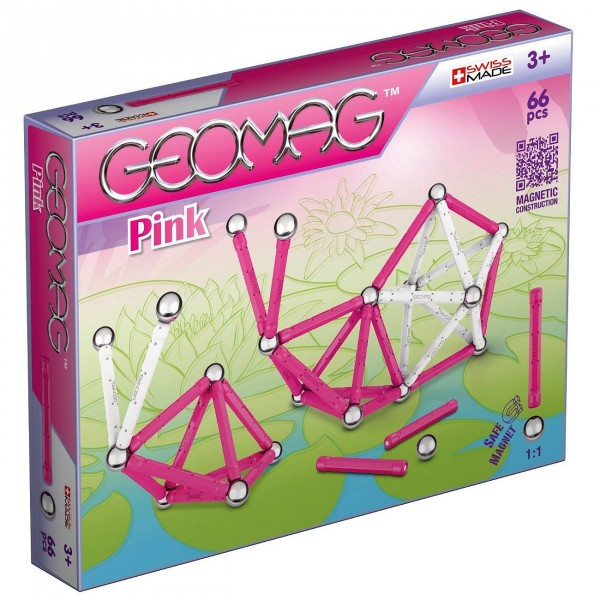 Geomag Girls Color : 66 pièces - Giochi-6834