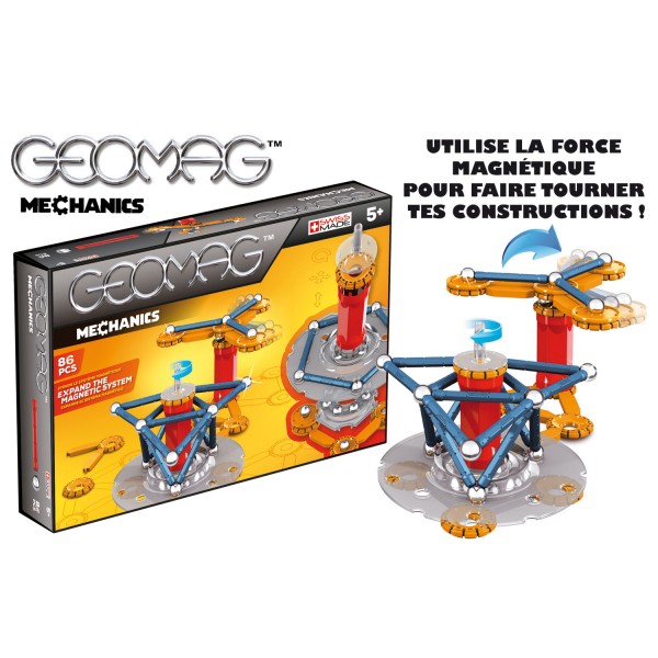 Geomag Mechanics : 86 pièces - Giochi-6846
