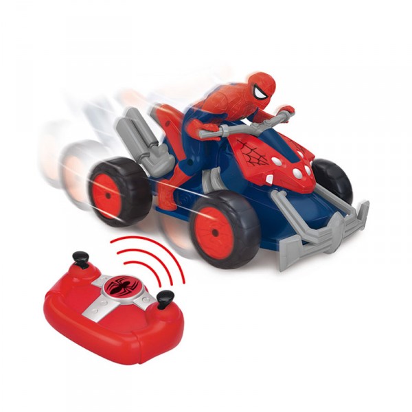 Moto Quad radiocommandée Spiderman - Giochi-7903