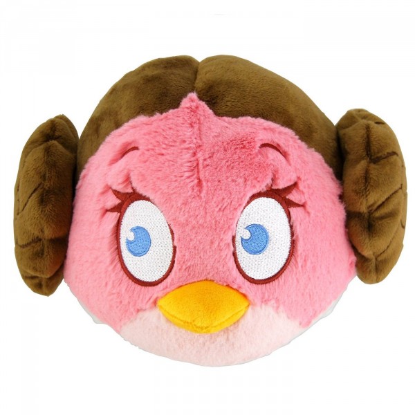 Peluche Angry Birds Star Wars 12 cm : Princesse Leia - Giochi-2381-3