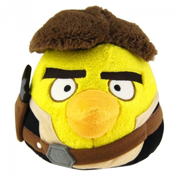 Peluche Angry Birds Star Wars 20 cm : Han Solo - Giochi-2382-5
