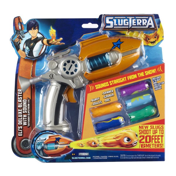 Pistolet Slugterra : Blaster avec sons et 5 slugs - Giochi-8022