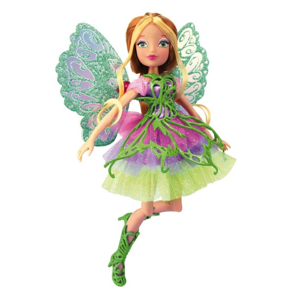 Poupée Winx : Butterflix Fairy : Flora - Giochi-1946-Flora