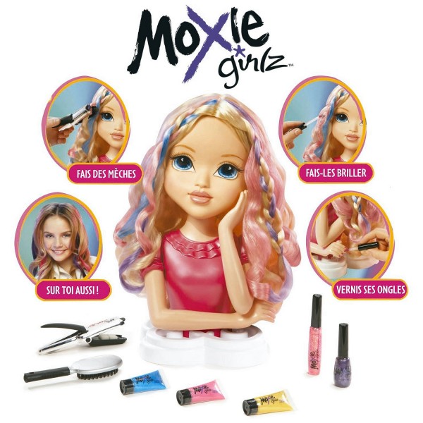 Tête à coiffer : Moxie girls Magic Hair : Avery - Giochi-1495