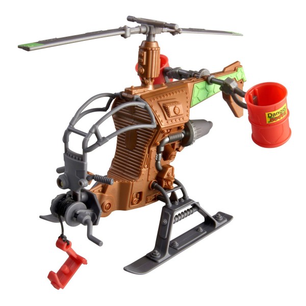 Véhicule pour figurine Tortues Ninja 12 cm : Drop Copter - Giochi-5413-DropCopter