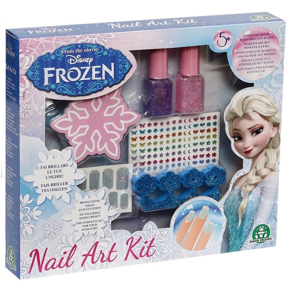 Vernis à ongles : Nail Art kit La Reine des Neiges (Frozen) - Giochi-5890